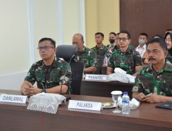 Penandatanganan Pakta Integritas Penerimaan Casis Bintara dan Tamtama Gelombang I TA. 2024 di Jajaran Lantamal I
