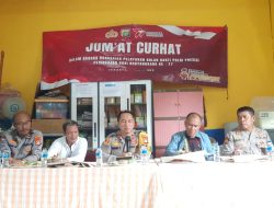 Wujudkan Pemilu aman damai dan kamtibmas kondusif melalui Jumat curhat