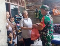 Tak Ingin Tumpukan Sampah Berserakan Babinsa Mengelar Karyabakti Bersama Muspika Kecamatan Tambun Selatan