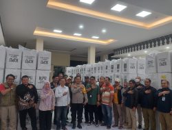 Kapolsek cek kesiapan tempat penampungan Logistik Pemilu Kec. Duren Sawit