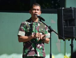 Kodim 0501/Jakarta Pusat Gelar Apel Kesiapsiagaan Tersebar Dalam Rangka Netralitas TNI Menghadapi Pemilu 2024