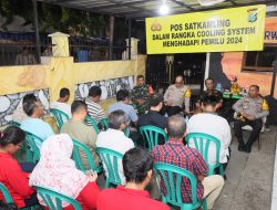 Sambang Pos Satkamling di Sunter Agung, Kombes Gidion Ajak Warga Peduli Kamtibmas