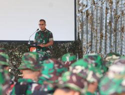 DANREM 052/WIJAYAKRAMA, MEMBUKA LATIHAN TERINTEGRASI PENGAMANAN PILKADA 2024 DKI JAKARTA.