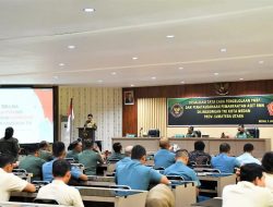 Lantamal I Ikuti Sosialisasi Tata Cara Pengelolaan PNBP dan Penatausahaan Pemanfaatan Aset BMN