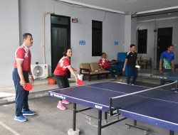 Lanal Bandung Gelar Coffee Morning dan Olahraga Bersama dengan Instansi DJKN Provinsi Jawa Barat, KPKNL Bandung dan Mitra Bank BWS