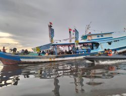 Personel Posal Kuala Jelai Dukung Pengamanan Syukuran Laut Ke-18 Kecamatan Jelai