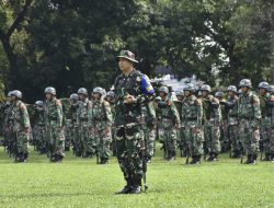 Kolonel Infanteri Suwondo, S.I.P,. M.Han.Komandan Rindam Jaya Buka Latihan Berganda Siswa Dikmaba TNI TA. 2023