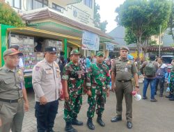 Danramil Bersama Waka Polsek Duren Sawit Dampingi Kunjungan Pj Gubernur di Duren Sawit