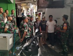 Koramil 05/Tanah Abang Bersama Warga Binaan Melaksanakan Kerja Bakti Pembersihan Tempat Ibadah