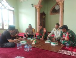 Bhabinkamtibmas Ceger lakukan giat Cooling system ciptakan suasana aman jelang pemilu 2024
