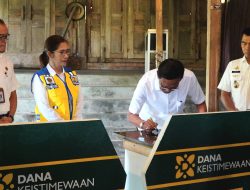 Gubernur DIY Sri Sultan Hamengku Buwono X Resmikan Jalan Tawang-Ngalang