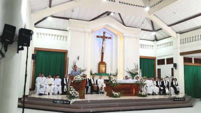 Kapolda DIY Hadiri Gelaran Pekan Doa Sedunia 2024 di Gereja Maria Assumpta Babarsari
