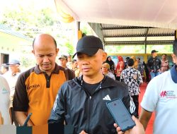 Bupati Sunaryanta Ajak Tanam Pohon Flamboyan saat Peresmian TPS3R di Dua Kapanewon