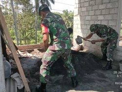 Bantu Atasi Kesulitan Warga Binaannya, Babinsa Koramil Selorejo Terjun Langsung ke Lapangan