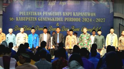 Bupati Gunungkidul Hadiri Pelantikan Pengurus KNPI Kapanewon