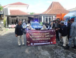 KPU Bantul Distribusikan Logistik Pemilu 2024 Mulai H-3