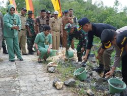 Pembangunan Talud Sepanjang 600 Meter di Padukuhan Melikan Dalam Rangka TMMD Ke-119 Sengkuyung Tahap 1