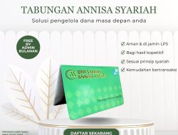 Buka Tabungan BPR Syariah Annisa Mukti Bebas Biaya Admin Bulanan