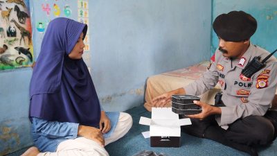 Penasaran Terkait Makanan Tambahan Polri, Elena dapat Surprise dari Polres Bantul