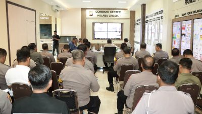 Divkum Polri Beri Penyuluhan Hukum di Polres Gresik