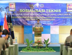 Tingkatkan Layanan Makanan Kepada WBP, Kanwil Kemenkumham Jatim Gelar Sostek Standar Dapur Sehat