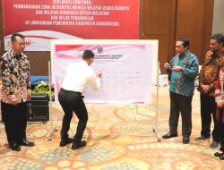 Inspektorat Daerah Gunungkidul Gelar Deklarasi Komitmen Pembangunan Zona Integritas Bebas Korupsi