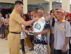 Bupati Sunaryanta Serahkan Bantuan Beras CCP kepada Ribuan Warga Wonosari