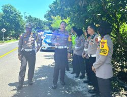 Polres Kulonprogo Bersama Polda DIY Cek Jalur Arus Mudik Jelang Lebaran 2024