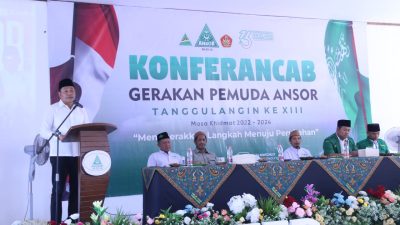 Konfercab GP Ansor Tanggulangin Resmi Dibuka Plt Bupati Sidoarjo