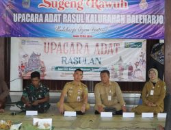 Bupati Sunaryanta Hadiri Adat Tradisi Rasulan Kalurahan Baleharjo Wonosari