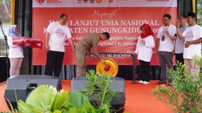Peringatan Hari Lanjut Usia Nasional Ke-28 Tahun 2024 Tingkat Kabupaten Gunungkidul Dihadiri Bupati Sunaryanta