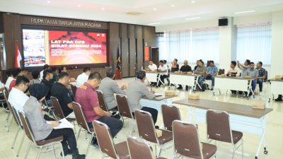 Polres Gresik Gelar Lat Pra Ops Sikat Semeru 2024