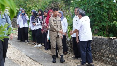 Dalam Rangka Program Kesehatan Jiwa, Bupati Tilik Warga di Padukuhan Ploso