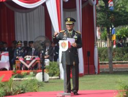 Danrem 072/Pamungkas Pimpin Upacara Hari Lahir Pancasila