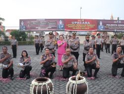 53 Anggota Polresta Sidoarjo Dapat Kado Kenaikan Pangkat di Hari Bhayangkara Ke-78