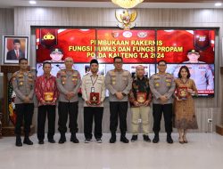 Polda Kalteng Gelar Rakernis Fungsi Humas dan Propam Tahun 2024