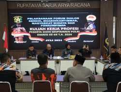Polres Gresik Sambut Peserta Didik Sespimmen Polri Dikreg Ke-64 Tahun 2024 di Gresik