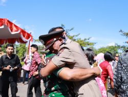Suasana Haru dan Bahagia Saat Pelantikan 119 Bintara Remaja di Lapangan Hitam