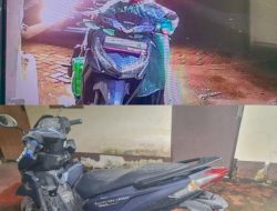 Diduga Wanita Muda Nekat Curi Motor di Parkiran RS Sultan Syarif Aburrahman