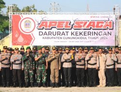 BPBD Gunungkidul Gelar Apel Siaga Darurat Kekeringan