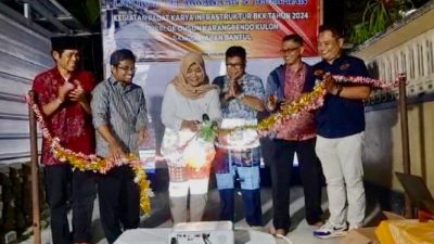 Kegiatan Padat Karya Infrastruktur BKK Diresmikan