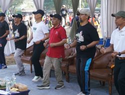 Senam Sehat dan Pasar Murah Harkopnas Ke-77