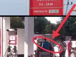 SPBU 64.788.018 Desa Padang Diduga Kangkangi Aturan Penjualan BBM Bersubsidi