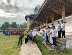 KPU Sanggau Gelar Senam dan Jalan Sehat serta Sosialisasi Tahapan Pilkada 2024