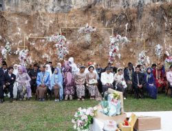 25 Pasangan Pengantin Nikah Bareng Merdeka Dalam Rangka Peringati HUT RI Ke-79