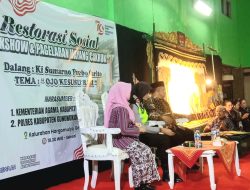 Edukasi Masyarakat Terkait Pencegahan Pernikahan Dini, Dinsos PPPA Gunungkidul Gelar Wayang Cakruk