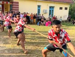 Memperingati HUT Kemerdekaan RI Ke-79, Satgas Pamtas RI-MLY Yonkav 12/BC Gelar Giat Perlombaan