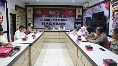 Peningkatan Kepatuhan Pelayanan Publik, Tim Ombudsman Kunjungi Polres Ketapang