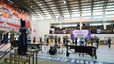 Tim Drumband Gunungkidul Maju Mewakili DIY di PON XXI 2024