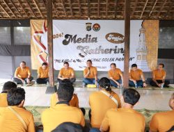 Media Gathering bersama Polda DIY dengan Tema ‘Pemilu Aman, Penak Golek Pangan’